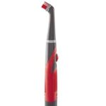 Rubbermaid Reveal Cordless Battery Power Scrubber, Gray/Red, Multi-Purpose Scrub Brush Cleaner for Grout/Tile/Bathroom/Shower/Bathtub, Water Resistant, Lightweight, Ergonomic Grip (1839685)