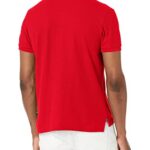 Lee mens Modern Fit Short Sleeve Polo Shirt, Red , X-Large US