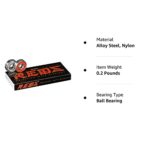 Bones Reds Bearings 8 pk w/Spacers & Washers Bundle