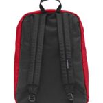 JanSport SuperBreak One Backpack, Red Tape – Durable, Lightweight Bag with 1 Main Compartment, Front Utility Pocket with Built-in Organizer – Premium Backpack