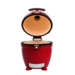 Kamado Joe KJ23NRHC Classic Joe II Stand Alone 18 inch Charcoal Grill, Blaze Red