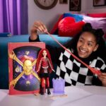 Mattel Disney Descendants: The Rise of Red Doll & Playset, The Sorcerer’s Cookbook with Red, Daughter of Queen of Hearts, Mix for Slime & Surprises