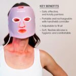 SolaWave Wrinkle Retreat Light Therapy Face Mask | FDA Cleared Red and Infrared Light Mask to Rejuvenate & Firm Skin | 10 Minute Anti-Aging Treatment