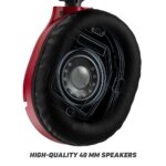 Turtle Beach Recon 70 Multiplatform Gaming Headset for PS5, Xbox Series X|S, Nintendo Switch, PC, Mobile w/ 3.5mm Wired Connection – Flip-to-Mute Mic, 40mm Speakers, Lightweight Design – Midnight Red