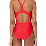 TYR Women’s TYReco Solid Diamondback Swimsuit, Red, 34