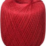 Red Heart Crochet Thread Yarn, 300 Yards, Victory Red, 1 Count (Pack of 1)