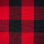 DII Buffalo Check Collection, Classic Farmhouse Table Runner, 14×108, Red & Black